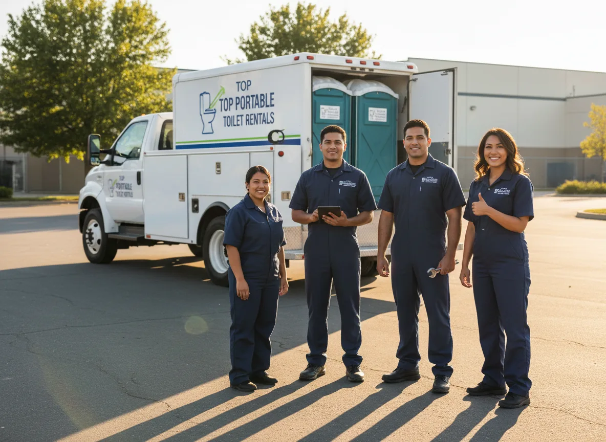 Short Term Porta Potty Rental company in Knickerbocker, TX